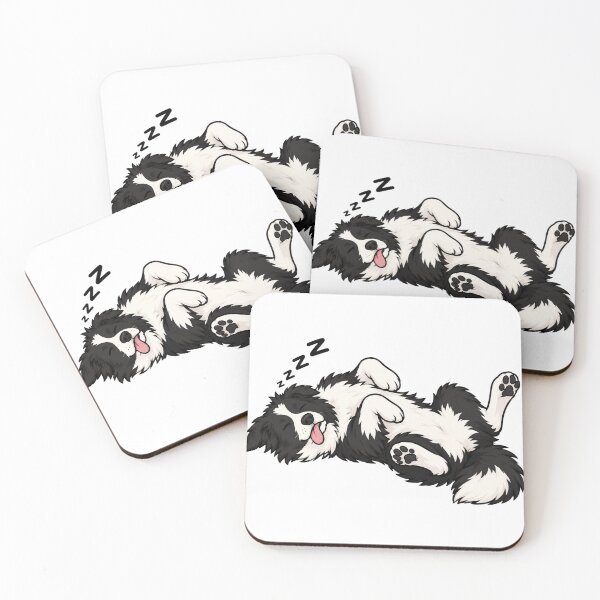 Item preview, Sleeping Border Collie designed and sold by channeleffect.
