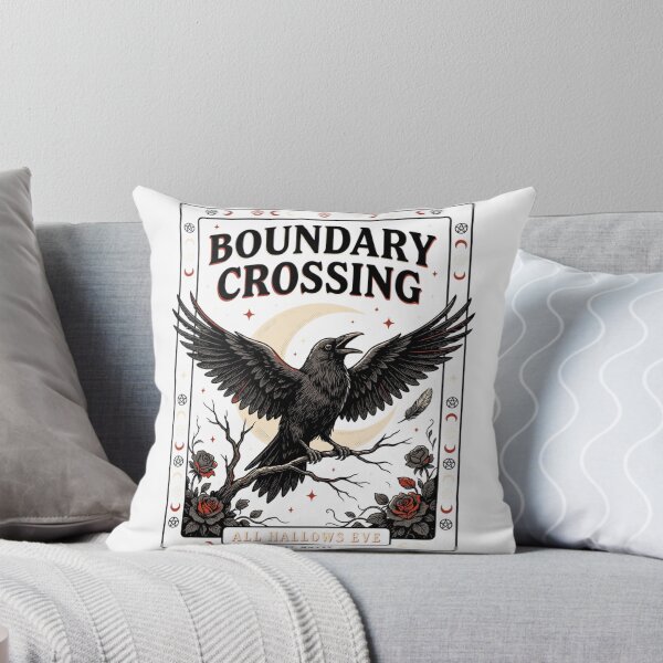 Item preview, Boundary Crossing Witch Halloween Design Graphic Tee v17 designed and sold by DarylWelsh2024.