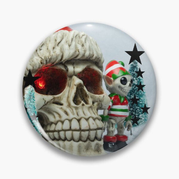 Item preview, Santa Skull And Elf designed and sold by Steve Purnell Photography.