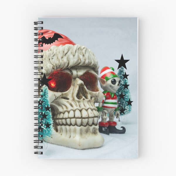 Item preview, Santa Skull And Elf designed and sold by Steve Purnell Photography.