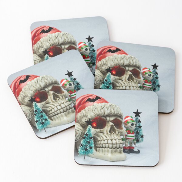 Item preview, Santa Skull And Elf designed and sold by Steve Purnell Photography.