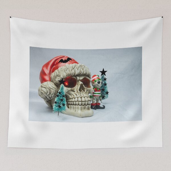 Item preview, Santa Skull And Elf designed and sold by Steve Purnell Photography.