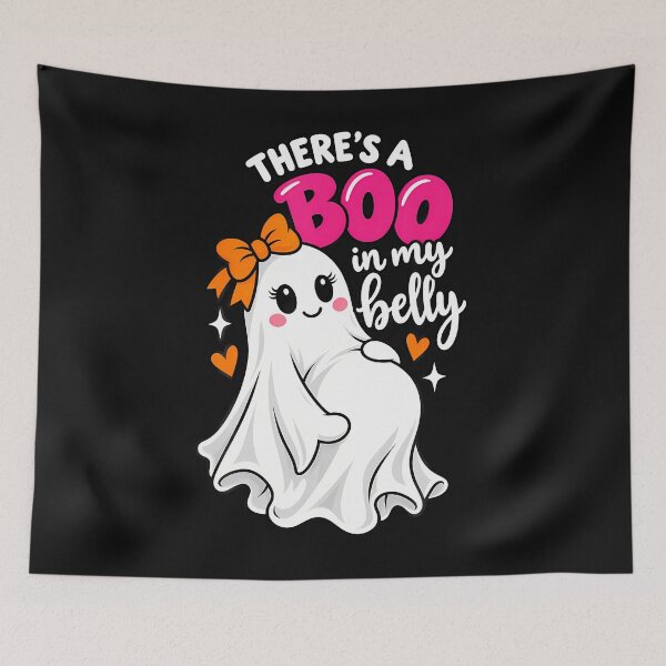 Item preview, There's A Boo In My Belly designed and sold by Chromatic-Cubes.