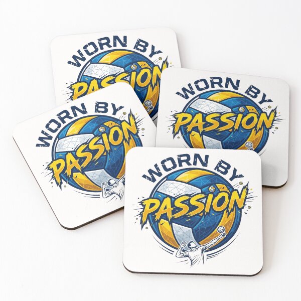 Item preview, Worn By Passion Volleyball Design designed and sold by Biczekdziczek.
