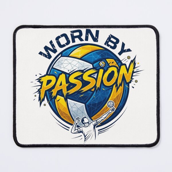 Item preview, Worn By Passion Volleyball Design designed and sold by Biczekdziczek.