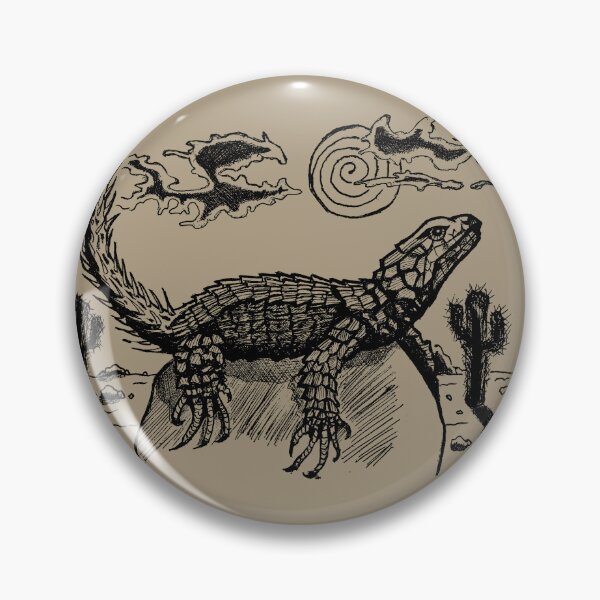 Item preview, Desert Wildlife | Lizard on the Rock | Retro Wildlife Art designed and sold by Half Mess.