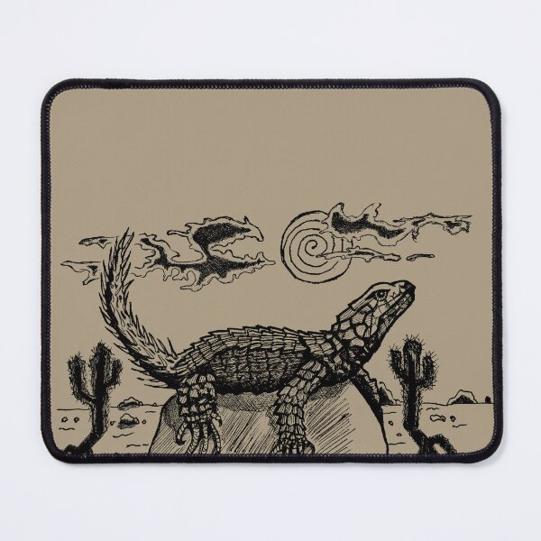 Item preview, Desert Wildlife | Lizard on the Rock | Retro Wildlife Art designed and sold by Half Mess.