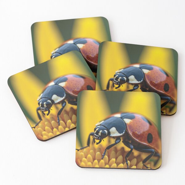 Item preview, Ladybug on Yellow Flower designed and sold by VFXguy.