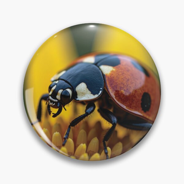Item preview, Ladybug on Yellow Flower designed and sold by VFXguy.