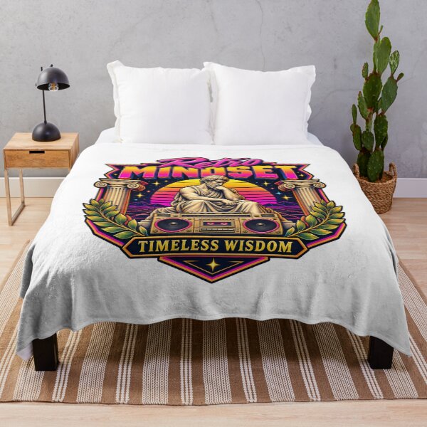 Item preview, Retro Mindset: Timeless Stoic Wisdom designed and sold by Dresut.