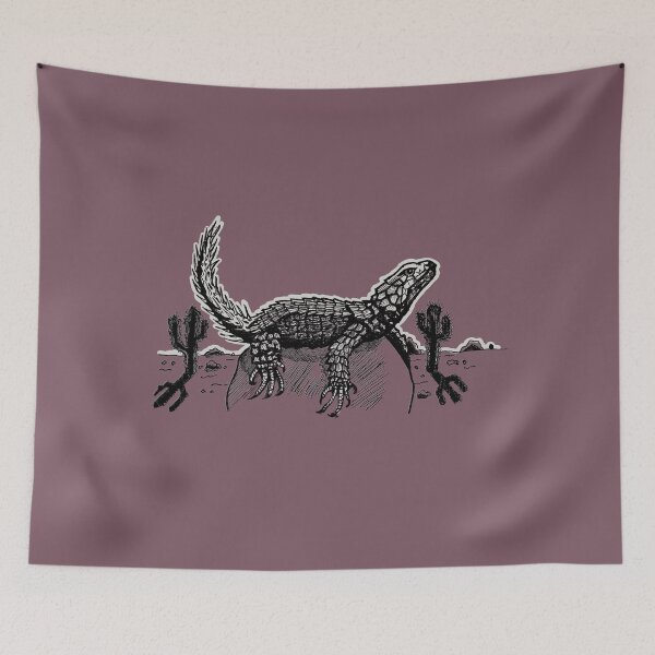 Item preview, Desert Wildlife | Lizard on the Rock | Retro Wildlife Art designed and sold by Half Mess.
