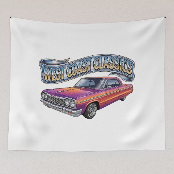 Item preview, West Coast Classics 90s Bootleg Lowrider Retro Rap Aesthetic designed and sold by MerchViz.
