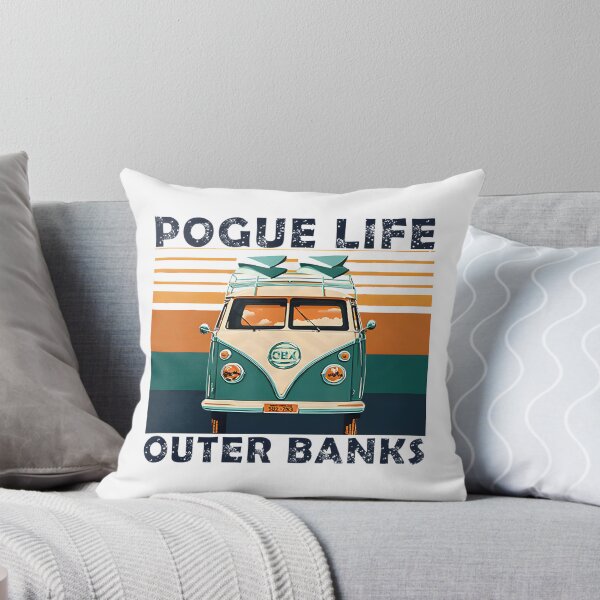 Aperçu de l'œuvre Pogue Life Outer Banks Inspired Coastal Lifestyle Design créée et vendue par Abdelhaq Houmaly.