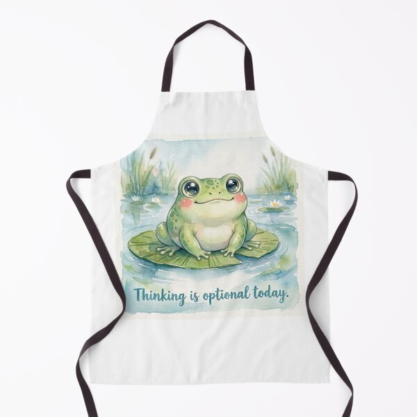 Item preview, Thinking Is Optional Today Frog designed and sold by VFXguy.