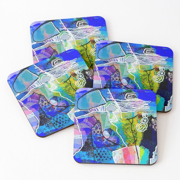 Item preview, Arte abstracto azul designed and sold by ViaARTfactory.