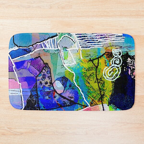 Item preview, Blue Abstract Art designed and sold by ViaARTfactory.