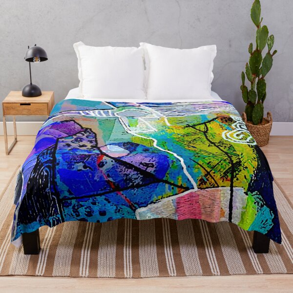 Item preview, Blue Abstract Art designed and sold by ViaARTfactory.