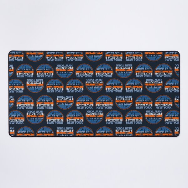 Item preview, Lyons Falls New York Sunset Retro Vintage Local Pride Logo designed and sold by CRHPOD20.