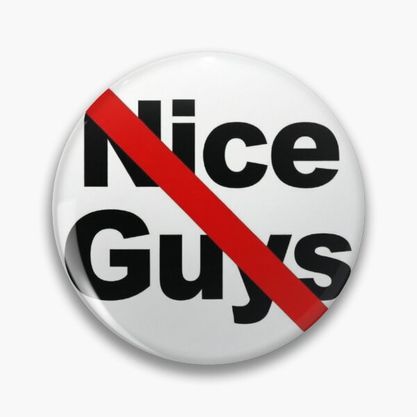 Item preview, No More "Nice Guys" - No Nice Guys – Bold Prohibition Symbol Graphic designed and sold by NotSoSubtleRosiePeas.