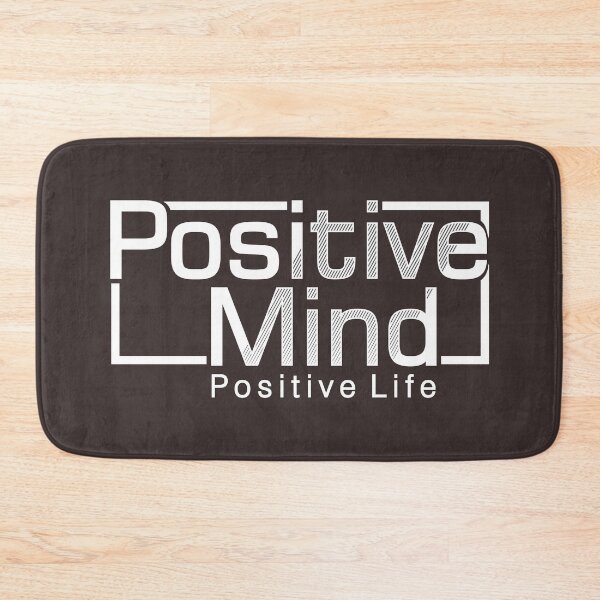 Item preview, Positive Mind Positive Life – Motivational Typography Design designed and sold by JanuszJarowicz.