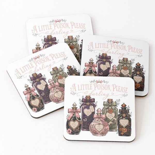 Item preview, A Little Poison, Please Darling – Coquette Potions designed and sold by JoyfullyOffbeat.