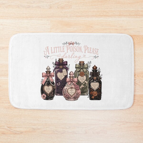 Item preview, A Little Poison, Please Darling – Coquette Potions designed and sold by JoyfullyOffbeat.