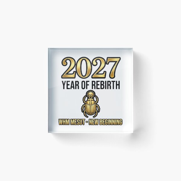 Item preview,  2027 YEAR OF REBIRTH PNG | Boss Babe Main Character New Year Shirt | That Girl Dark Feminine WHM MESUT Gold designed and sold by HoMya.