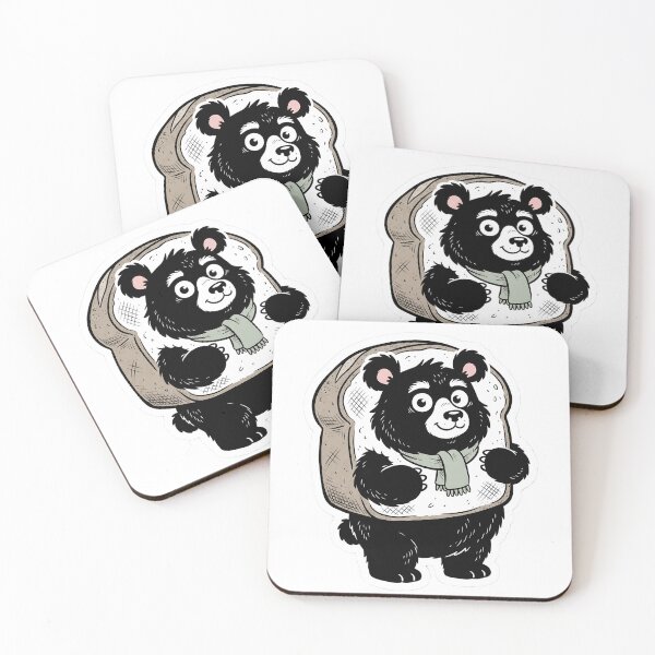 Item preview, Black Bear in Toast Costume designed and sold by Jackal's Box of Chaos.