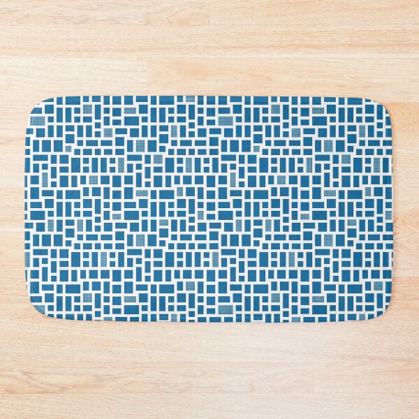 Item preview, Minimalist Mosaic Tile - Blue designed and sold by CurioEphemeres.