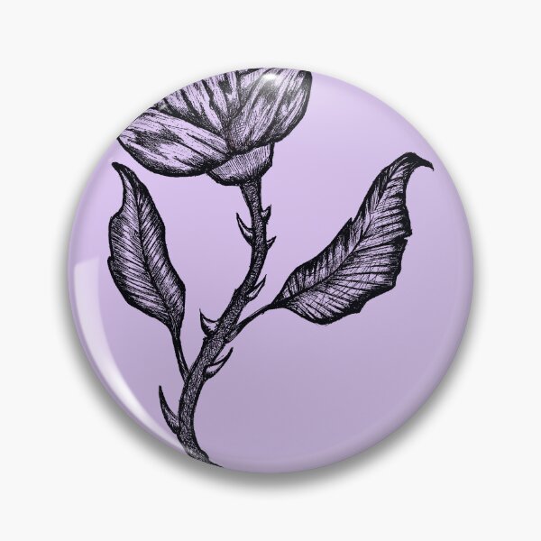 Item preview, Rose Flower | Hand Drawn Botanical Art | Wild Rose designed and sold by Half Mess.