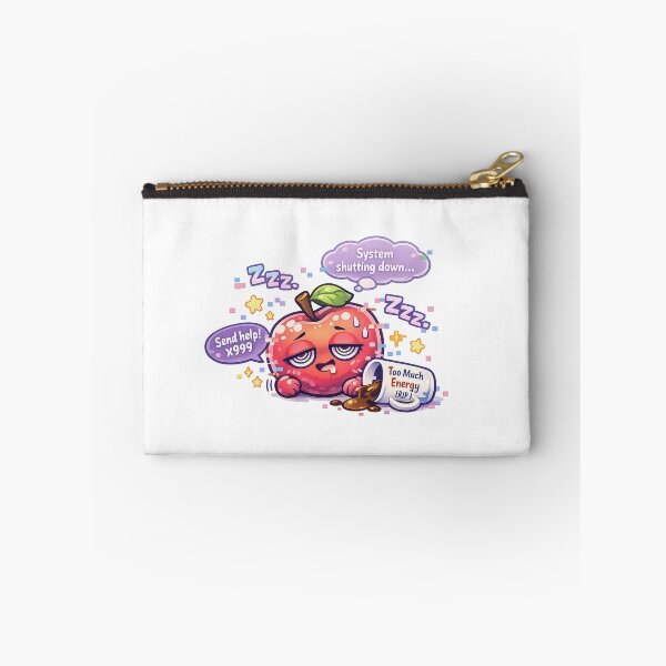 Item preview, System Shutting Down – Pastel Kawaii Apple Burnout  designed and sold by Sommium .