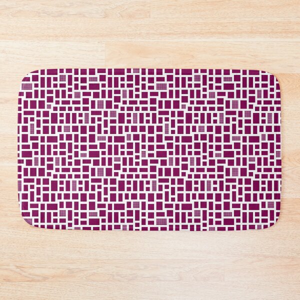 Item preview, Minimalist Mosaic Tile - Burgandy designed and sold by CurioEphemeres.
