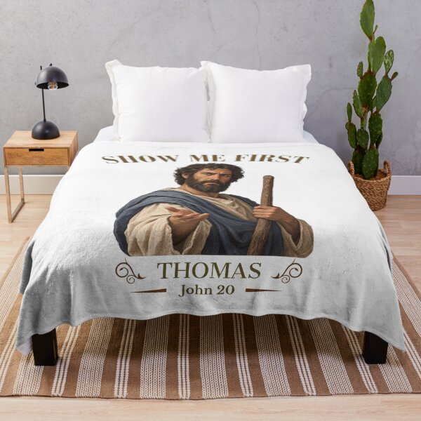 Item preview, Show Me First - Doubting Thomas Apostle John 20 Biblical Humor designed and sold by Neurospicy Trolls.