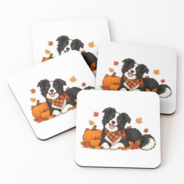 Item preview, Autumn Border Collie designed and sold by channeleffect.