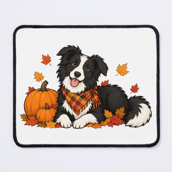 Item preview, Autumn Border Collie designed and sold by channeleffect.