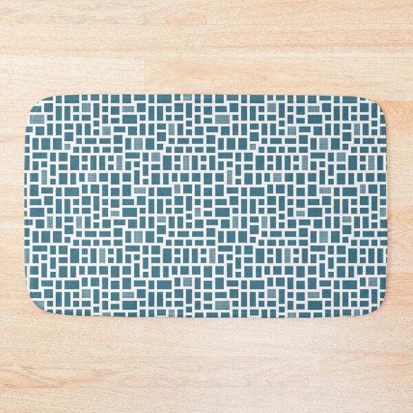 Item preview, Minimalist Mosaic Tile - Dusty Blue designed and sold by CurioEphemeres.