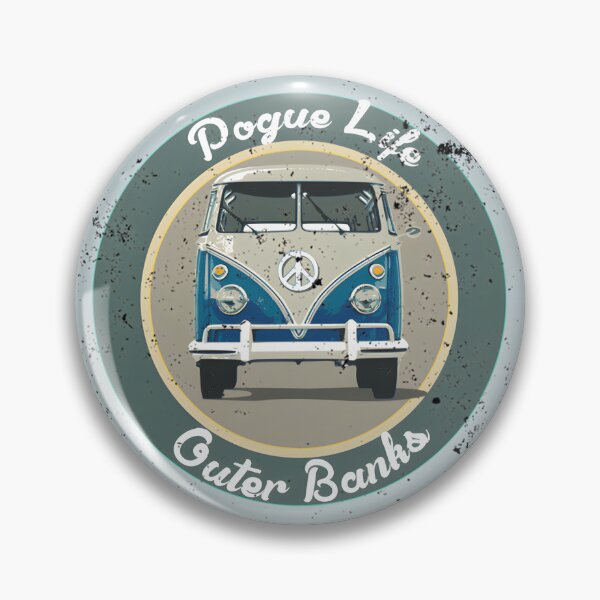 Item preview, Pogue Life Outer Banks Vintage Retro Style Design for Beach and Coastal Lovers designed and sold by Abdelhaq Houmaly.
