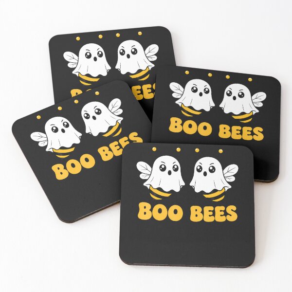 Item preview, Boo Bees Funny Ghosts Boobees Cute Halloween designed and sold by Chromatic-Cubes.
