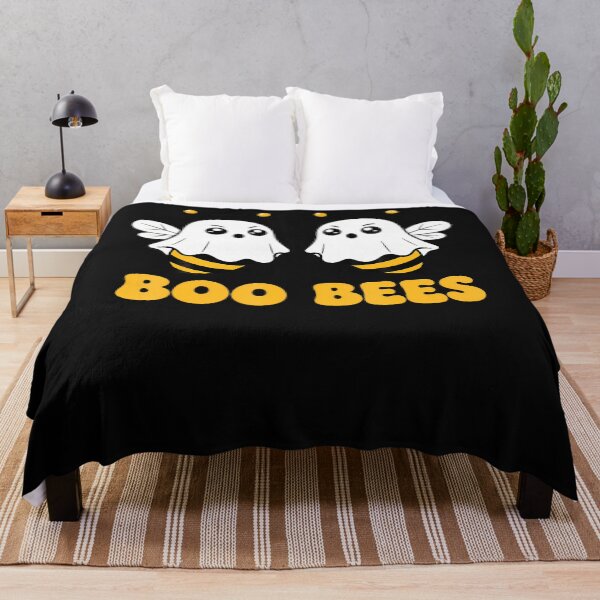 Item preview, Boo Bees Funny Ghosts Boobees Cute Halloween designed and sold by Chromatic-Cubes.