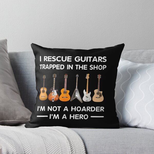 Item preview, I Rescue Guitars Trapped in the Shop - Guitar Lover Hero Design designed and sold by ajson21.