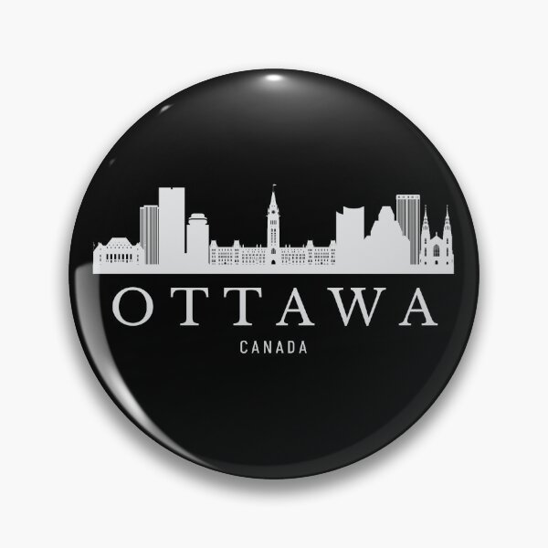 Artikelvorschau, Skyline von Ottawa, Ottawa, Kanada entworfen und verkauft von Dressyourflag.