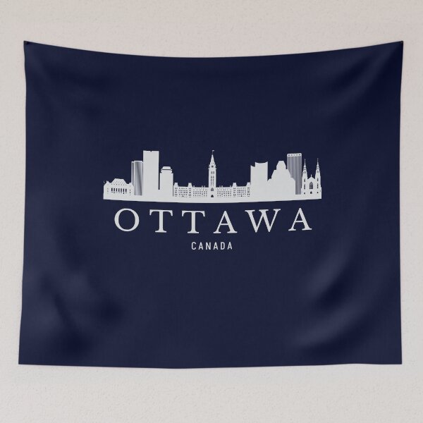 Item preview, Horizonte de Ottawa, Ottawa Canadá designed and sold by Dressyourflag.