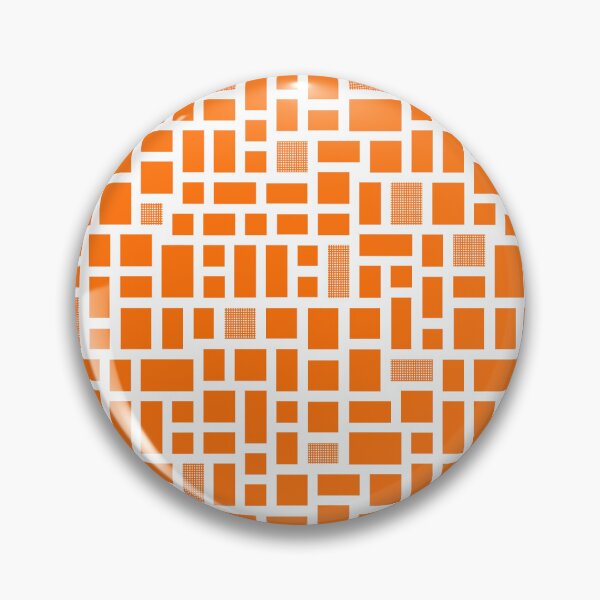 Item preview, Minimalist Mosaic Tile - Orange designed and sold by CurioEphemeres.