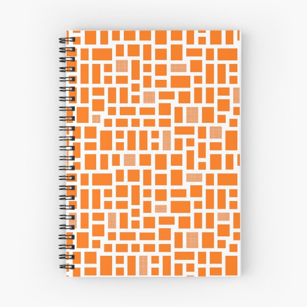 Item preview, Azulejo de mosaico minimalista - Naranja designed and sold by CurioEphemeres.