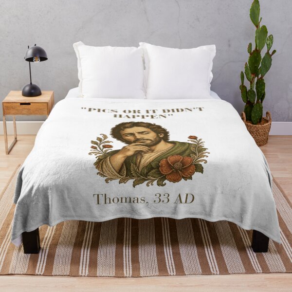 Item preview, Pics Or It Didn't Happen - Doubting Thomas 33 AD Funny Biblical Humor designed and sold by Neurospicy Trolls.