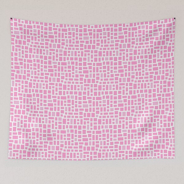 Item preview, Minimalist Mosaic Tile - Pink designed and sold by CurioEphemeres.