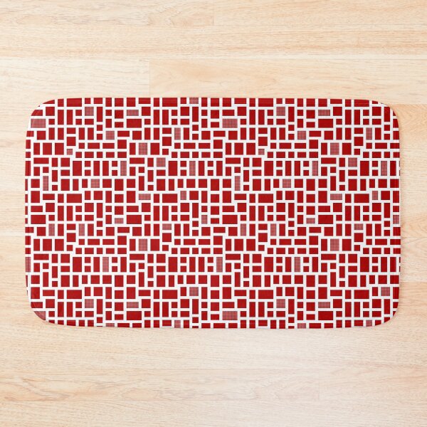 Item preview, Minimalist Mosaic Tile - Red designed and sold by CurioEphemeres.
