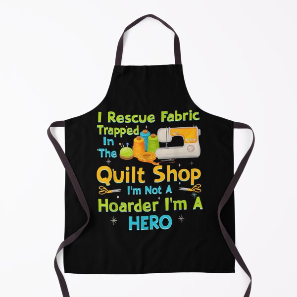 Item preview, I Rescue Fabric Trapped Quilt Shop Funny Hero Gift for Quilters and Sewing Lovers designed and sold by ajson21.