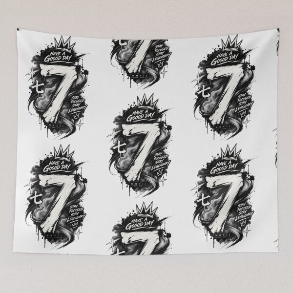 Item preview, Lucky Number 7 designed and sold by TATOXIDE.