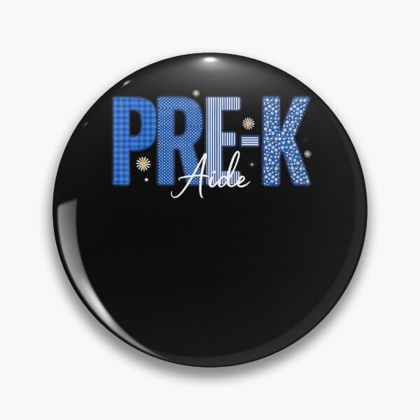 Item preview, Pre-K Aide Preschool Kindergarten Daycare Assistant Teacher designed and sold by Chromatic-Cubes.